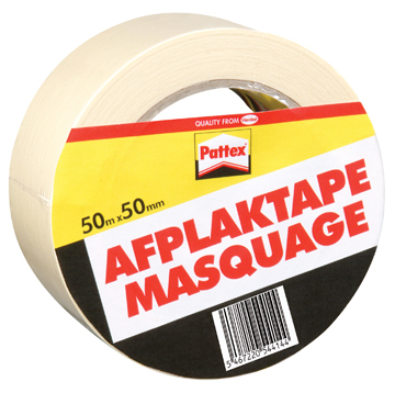 [TIM-771308] Afdekplakband masking Pattex 50mx50mm