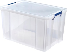 [TIM-7731101] Opbergdoos Bankers Box ProStore 85l transparant in karton verpakt