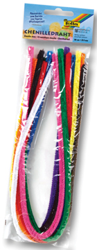 [TIM-77809] Chenilledraad Folia 8mmx50cm assorti (10)