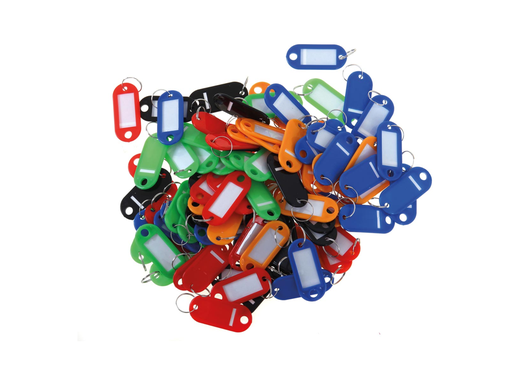 [TIM-8032174] Sleutelhanger Pavo 30x14mm assorti (100)