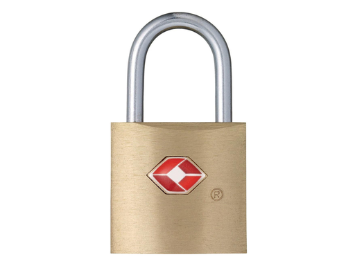 [TIM-8046737] Hangslot Pavo TSA incl. 2 sleutels 20mm