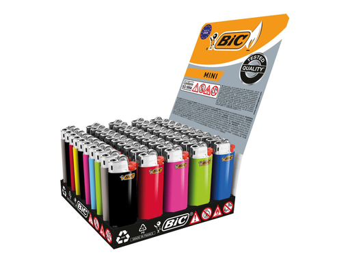 [TIM-807970] Aansteker Bic J25 Mini assorti (50)
