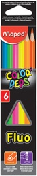 [TIM-832003] Kleurpotlood Maped Color'Peps fluo assorti (6)