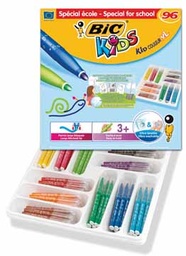 [TIM-832913] Viltstift Bic kids couleur XL classpack assorti (96)