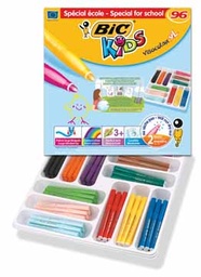 [TIM-841216] Viltstift Bic kids visacolor XL classpack assorti (96)