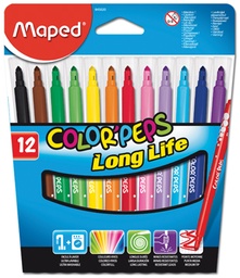 [TIM-845020] Viltstift Maped Color'Peps assorti (12)