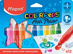 [TIM-846612] Viltstift Maped Color'Peps Mini Jumbo assorti (12)