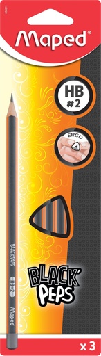 [TIM-850011] Potlood Maped Black'Peps HB (3)