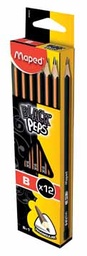 [TIM-850024] Potlood Maped Black'Peps B