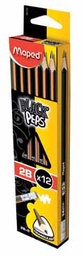 [TIM-851722] Potlood Maped Black'Peps 2B met gom