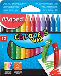 [TIM-861011] Waskrijt Maped Color'Peps assorti (12)