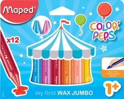 [TIM-861311] Waskrijt Maped Color'Peps Early Age assorti (12)