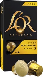 [TIM-86716] Koffiecapsules Douwe Egberts L'Or Espresso Lungo Mattinata Intensity 5 (10)