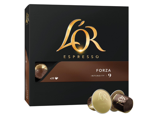 [TIM-86725] Koffiecapsules Douwe Egberts L'Or Espresso Forza Intensity 9 (20)