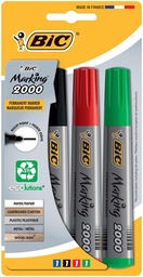 [TIM-8755731] Permanente marker Bic 2000 assorti (4)