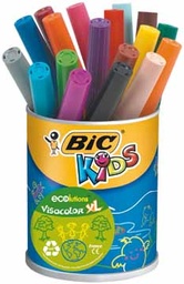 [TIM-892224] Viltstift Bic kids visacolor XL ecolutions assorti (18)