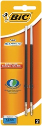 [TIM-893677] Vulling Bic voor balpen Atlantis, Velocity, Soft Feel en Reaction blauw blister (2)