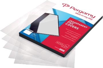 [OUT-900049] Omslag Pergamy PVC A4 250 micron transparant (100)