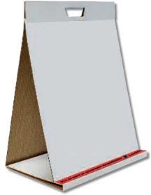 Flipchartblok Pergamy Table Top 58,5x50cm 70g blanco 20vel