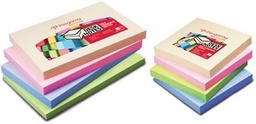 [TIM-900755] Memoblok Pergamy 76x76mm assorti pastel (12)