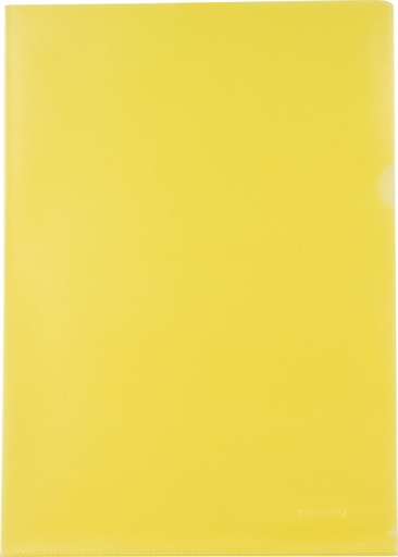 [TIM-901671] Zichtmap Pergamy PP A4 120 micron gekorreld transparant geel (25)
