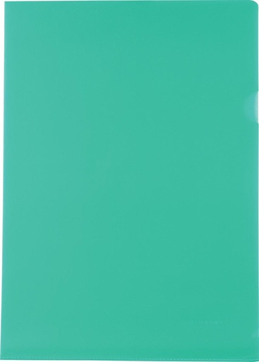 [TIM-901672] Zichtmap Pergamy PP A4 120 micron gekorreld transparant groen (25)