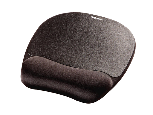 [TIM-9176501] Muismat Fellowes Memory Foam met polssteun zw (CRC91765)