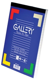 [TIM-9232] Schrijfblok Gallery geniet A5 geruit 100 vel 70gr afscheurbaar