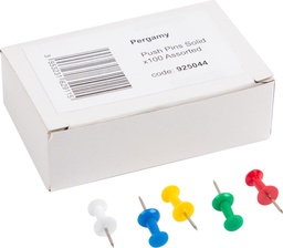 [TIM-925044] Push pins Pergamy assorti (100)