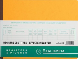 [TIM-9401X] Aandeelhouders Exacompta BV-SRL 24x32cm 