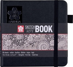 [TIM-9414002] Schetsboek Sakura Note 12x12cm wit papier