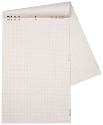 [TIM-95037] Papierblok voor flipchart Dahle 68x95cm geruit 20 vel