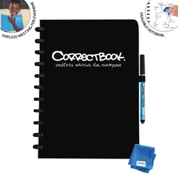 [TIM-957B232] Schrift Correctbook Original A4 blanco 40blz zwart