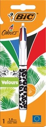 [TIM-967296] Balpen Bic 4 Colours Verlours blister