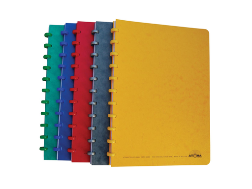[TIM-A1409] Schrift Atoma Basic Lyon karton A5 geruit 100blz assorti