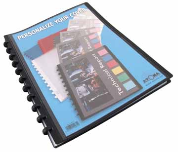 [TIM-A14981] Personaliseerbaar showalbum Atoma PP A4 30 tassen assorti