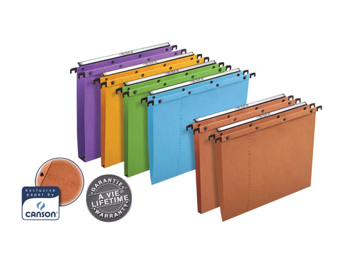 [TIM-AZO317] Hangmap Elba l'oblique A.Z.O lade 380mm V-bodem oranje