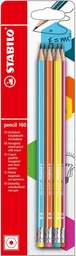 [TIM-B505021] Potlood Stabilo 160 HB met gom assorti (6)