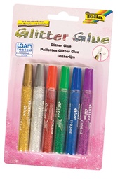 [TIM-B570] Glitterlijm Folia metallic assorti (6)