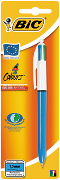 [TIM-BL4COL] Balpen Bic 4 Colours 0,4mm medium blister