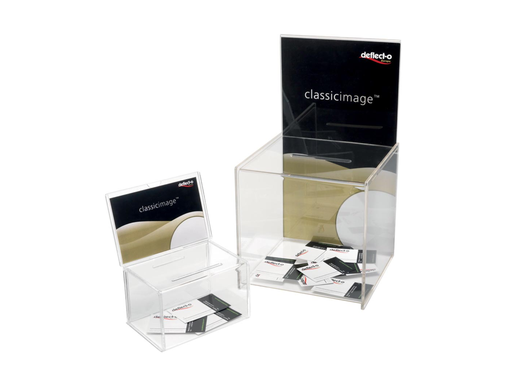 [TIM-DE59291] Ideëenbus met folderhouder Deflecto 152x102mm transparant