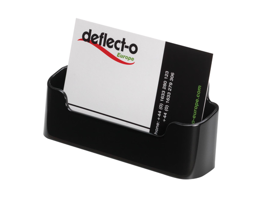 [TIM-DE70104] Visitekaarthouder Deflecto 1 vak zwart