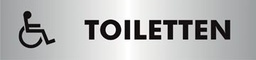 [TIM-DOF117] Pictogram Stewart Superior zelfklevend toiletten voor andersvaliden