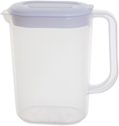 [TIM-F0210] Schenkkan Whitefurze 1,5l transparant met wit deksel