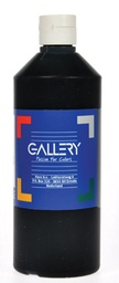 [TIM-GA00659] Plakkaatverf Gallery 500ml zwart