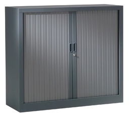 [TIM-GC1012A] Roldeurkast H: 100x120x43cm (hxbxd) antraciet