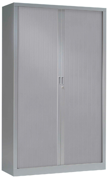 [TIM-GC1912L] Roldeurkast H: 198x120x43cm (hxbxd) aluminium