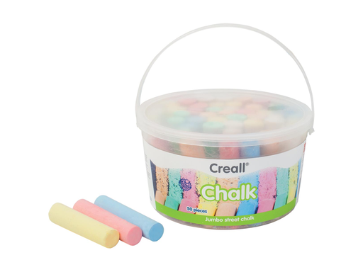 [TIM-HA6000] Stoepkrijt Creall chalk assorti (50)