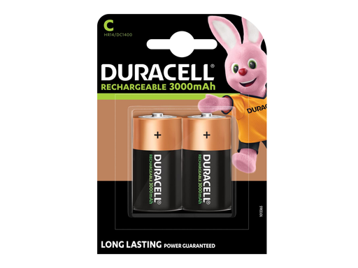 [TIM-HR14] Batterij Duracell Rechargeable HR14 C (2)