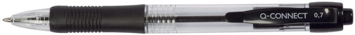 [TIM-KF00267] Balpen Q-Connect retractable medium zwart